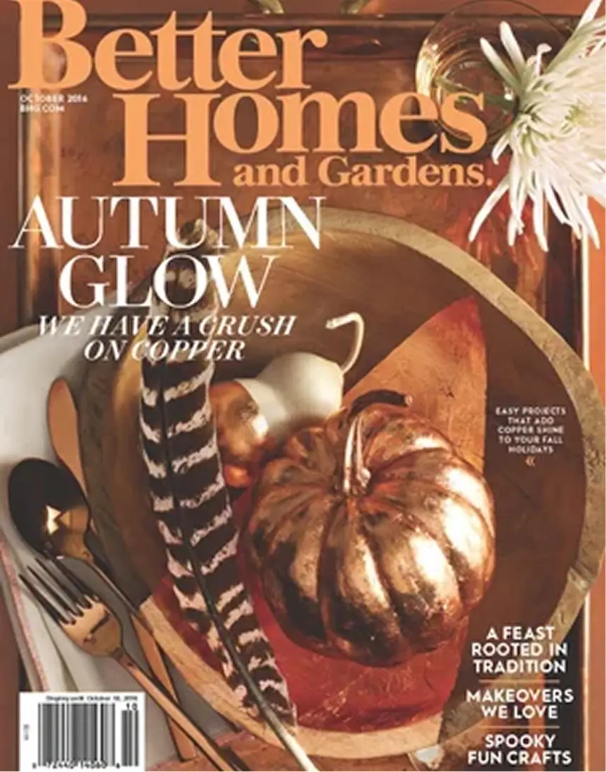 Better Homes & Gardens feature