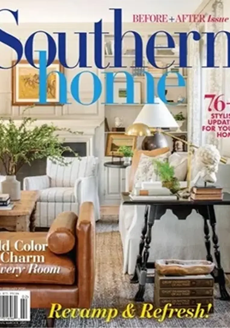 Alison Giese Interiors design work featured in Southern Home magazine